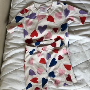 Hanna Andersson, heart two piece